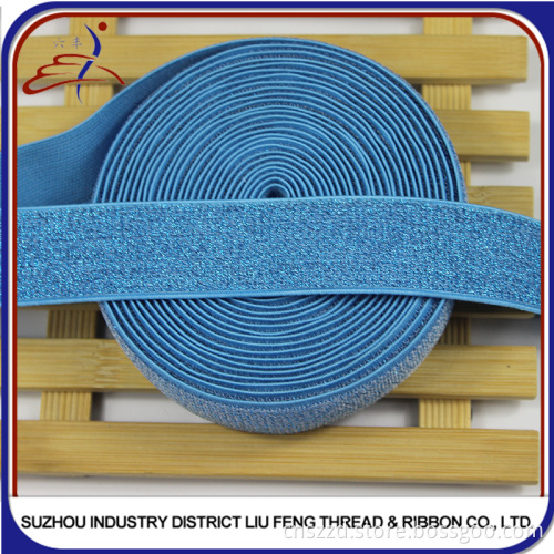 Customized Metallic Polyester Elastic Band